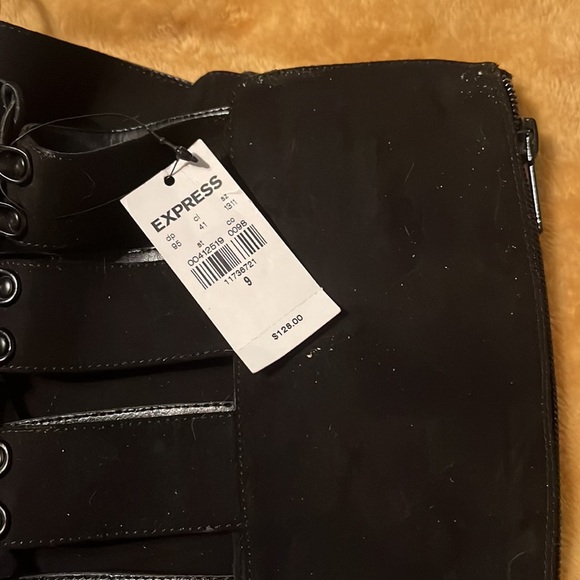Express sexy tie up boots NWT - Picture 3 of 4
